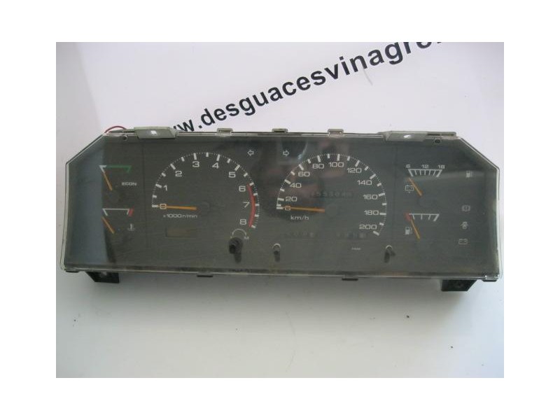 Recambio de cuadro instrumentos : nissan bluebird : 1.6 g -ca16 (84,32cv) 4p [1990] para nissan bluebird 1.6 g -ca16   referenci
