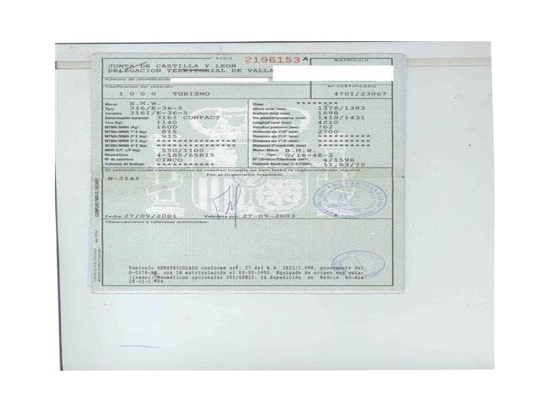 bmw  316 del año 1995