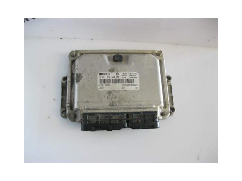 Recambio de centralita para renault scenic 1.9 td f9q q7 5p referencia OEM IAM 8200199726 0281010442 8200049306