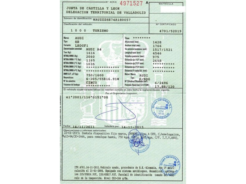 audi a4 del año 2004