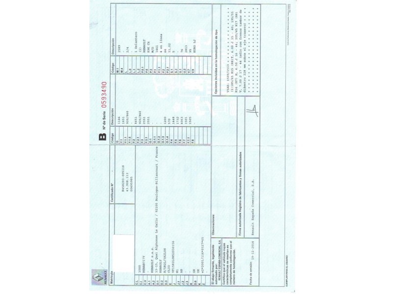 renault clio del año 2015