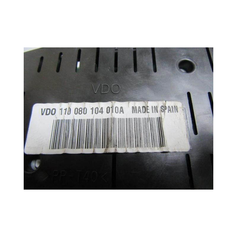 Recambio de cuadro instrumentos : seat ibiza : 1.9 d (63,90cv) [2005] para seat ibiza 1.9 d referencia OEM IAM 110080104010A  