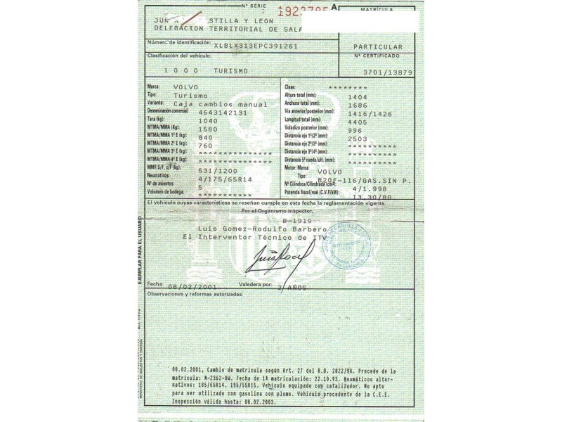 volvo 460 del año 1993