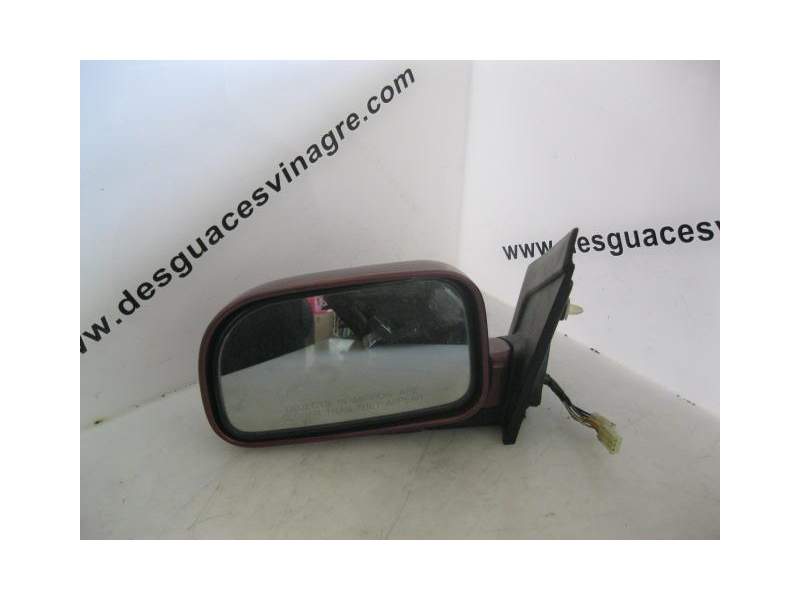 Recambio de retrovisor izquierdo para hyundai galloper 2.0 g /g4cp 5pranchera referencia OEM IAM ELECTRICO GRANATE  
