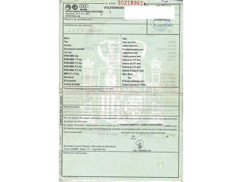 skoda superb del año 2003