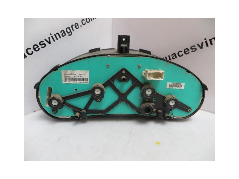 Recambio de cuadro instrumentos : citroen berlingo : 2.0 hdi -rhy (89,76cv) 5p [2002] para citroen berlingo 2.0 hdi -rhy referen