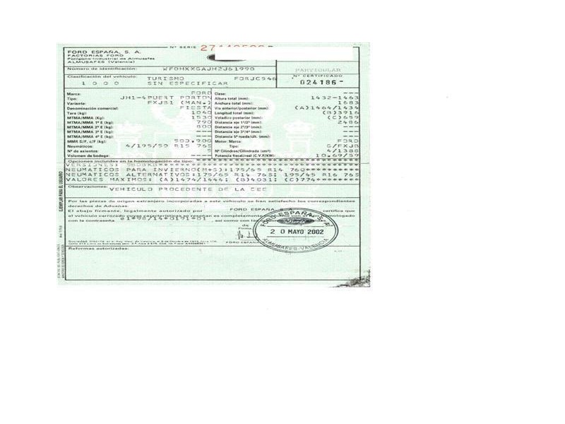 ford fiesta del año 2002