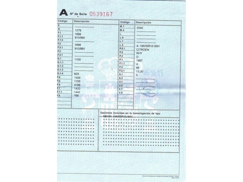 citroen xsara del año 2003