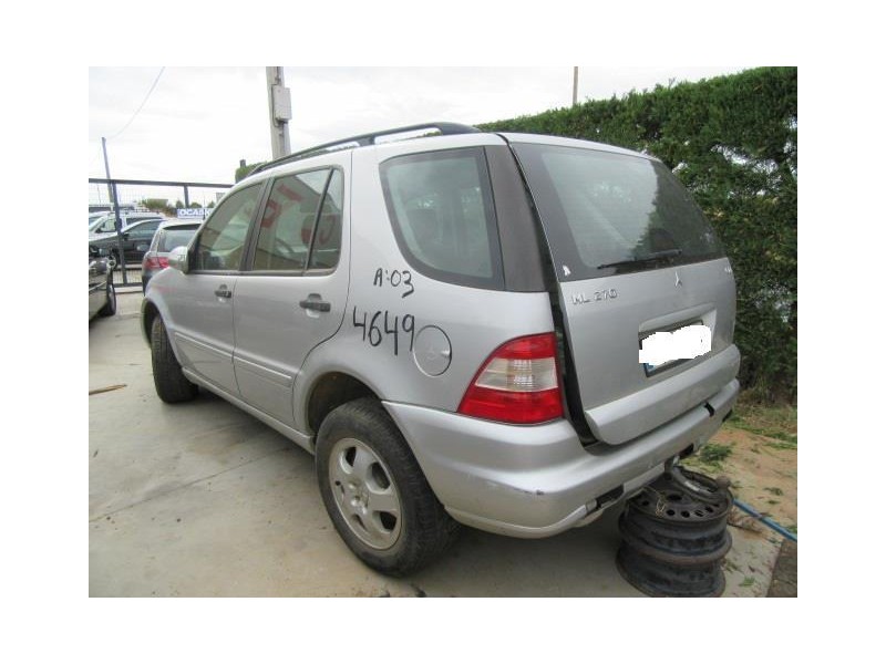 m. benz ml 270 2.7 dci 612963 automatic(163,15cv del año 2003