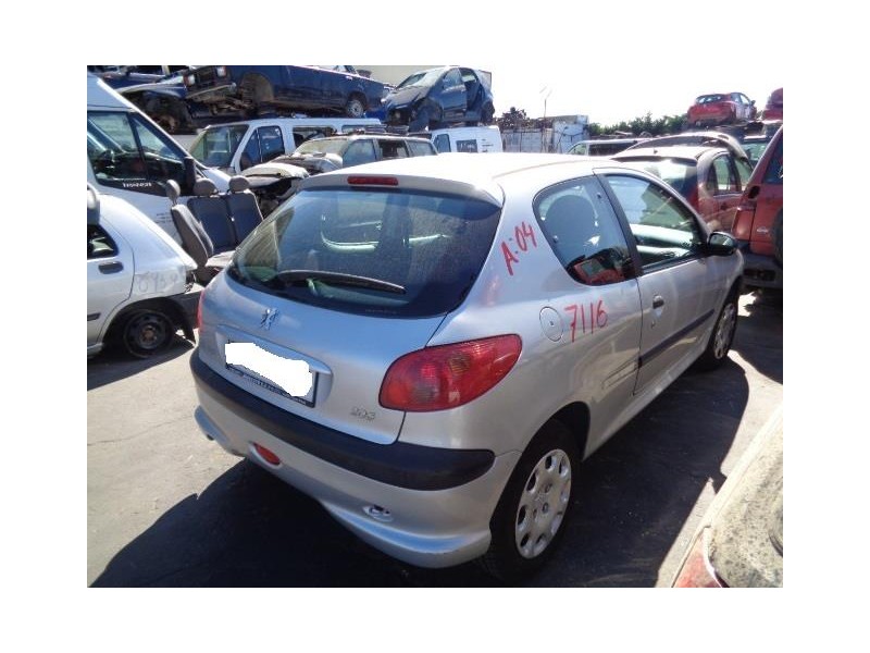 peugeot 206 del año 2004