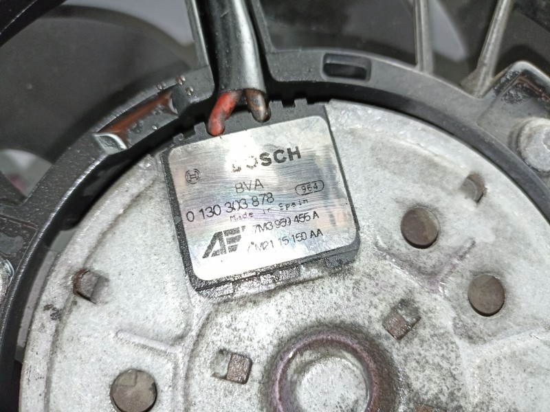 Recambio de electroventilador para volkswagen sharan (7m6/7m9) comfortline referencia OEM IAM 7M3121203  