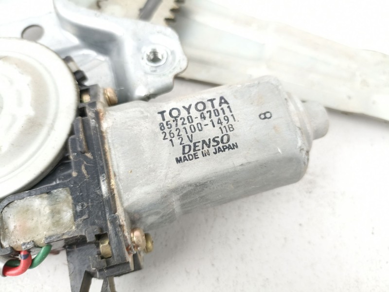 Recambio de elevalunas trasero derecho para toyota prius 1.5 g referencia OEM IAM 8572047011ELECTRICO2PINES  