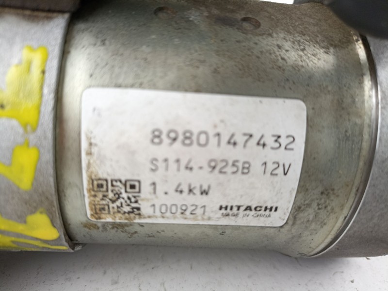 Recambio de motor arranque para opel astra 1.7 d referencia OEM IAM 8980147432  