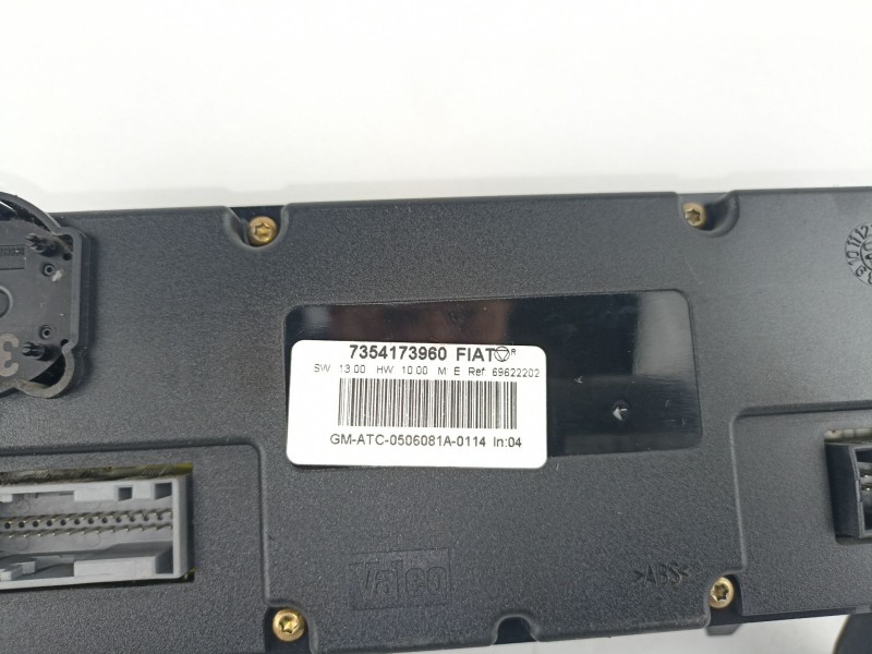 Recambio de mandos calefaccion para fiat croma 1.9 jtd -939a1000 (119,64cv 1.9 jtd -939a1000 5p referencia OEM IAM 7354173960  