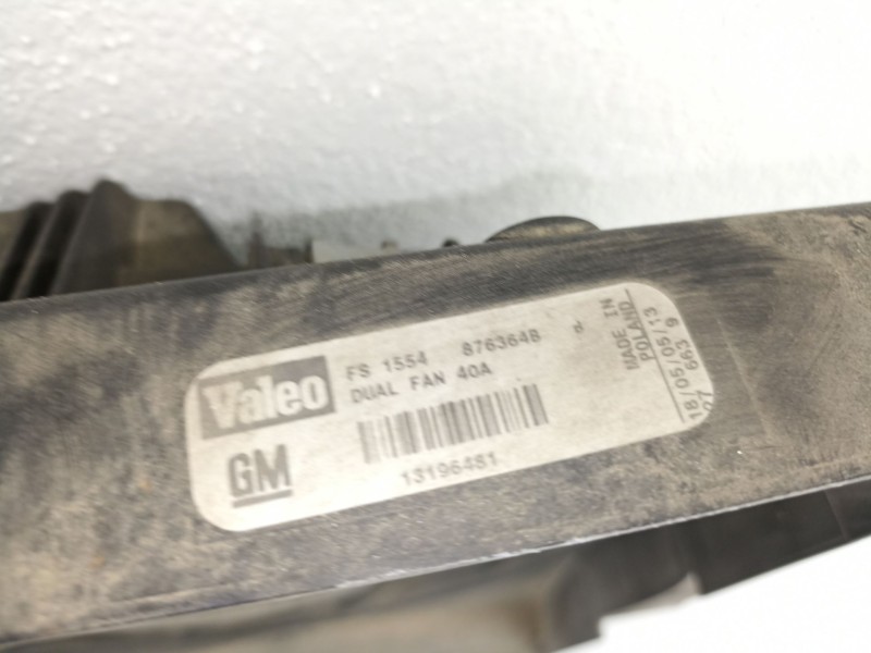 Recambio de electroventilador para fiat croma 1.9 jtd -939a1000 (119,64cv 1.9 jtd -939a1000 5p referencia OEM IAM 13196481  