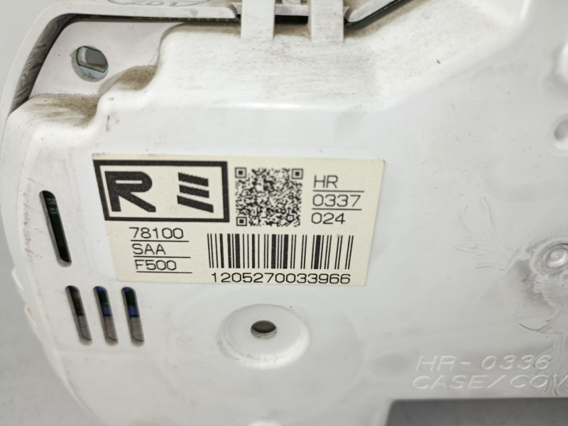 Recambio de cuadro instrumentos para honda jazz 1.3 g referencia OEM IAM 78100SAAF500  