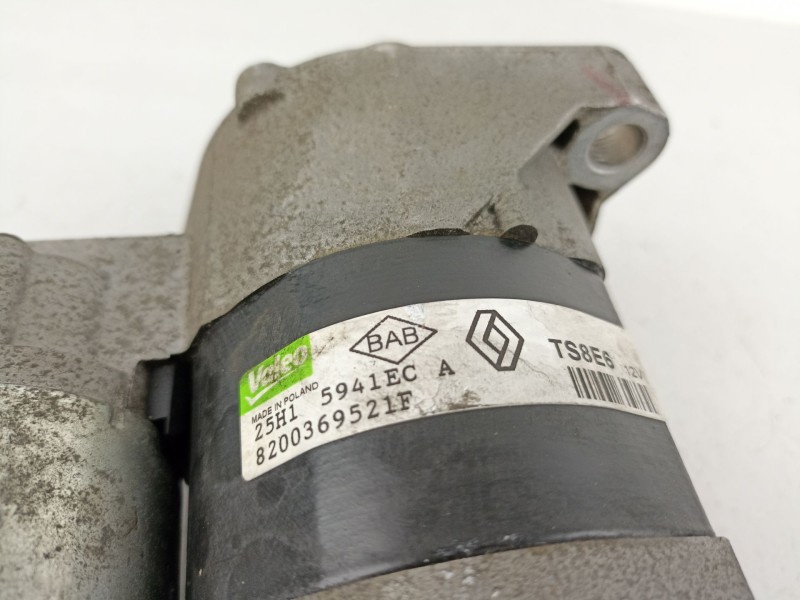 Recambio de motor arranque para dacia sandero 1.2 g - d4f f732 referencia OEM IAM 8200369521  