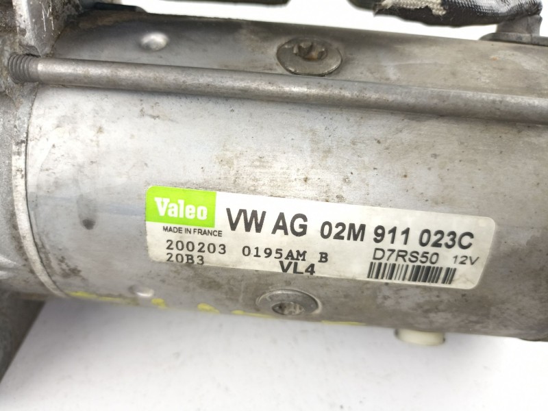 Recambio de motor arranque para seat cordoba cordoba referencia OEM IAM 02M911023C  