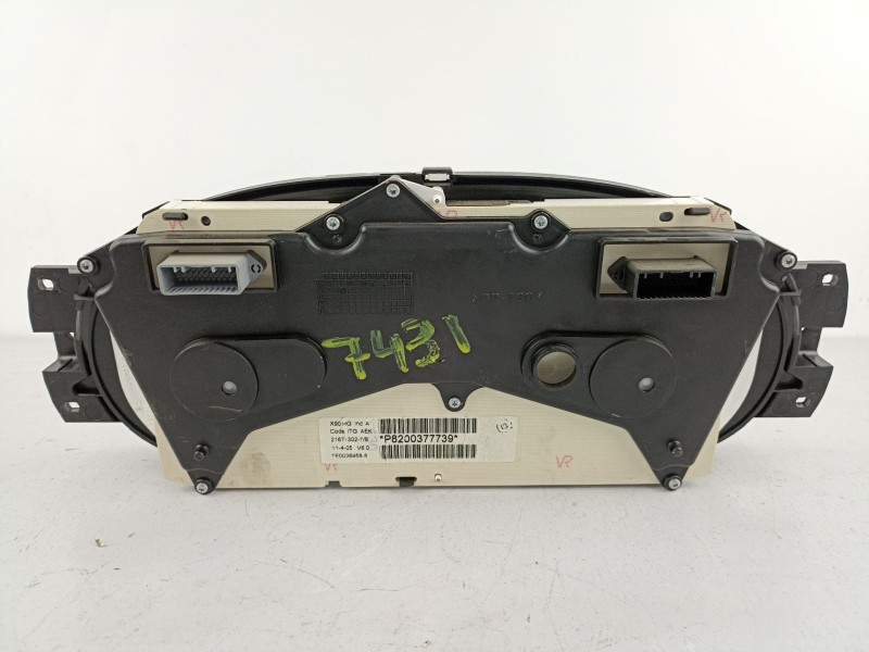 Recambio de cuadro instrumentos para dacia logan básico referencia OEM IAM 8200377739  