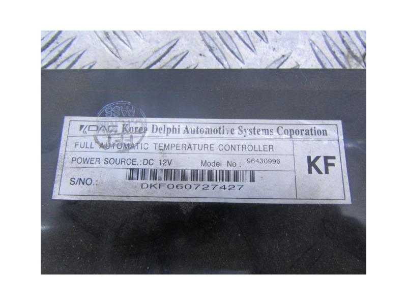 Recambio de mandos calefaccion : chevrolet nubira : 1.6 g (108,77cv) [2007] para chevrolet nubira 1.6 g referencia OEM IAM 96430