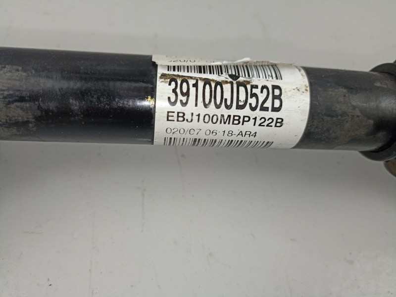Recambio de transmision delantera derecha para nissan qashqai (j10) tekna referencia OEM IAM 39100JD52B  
