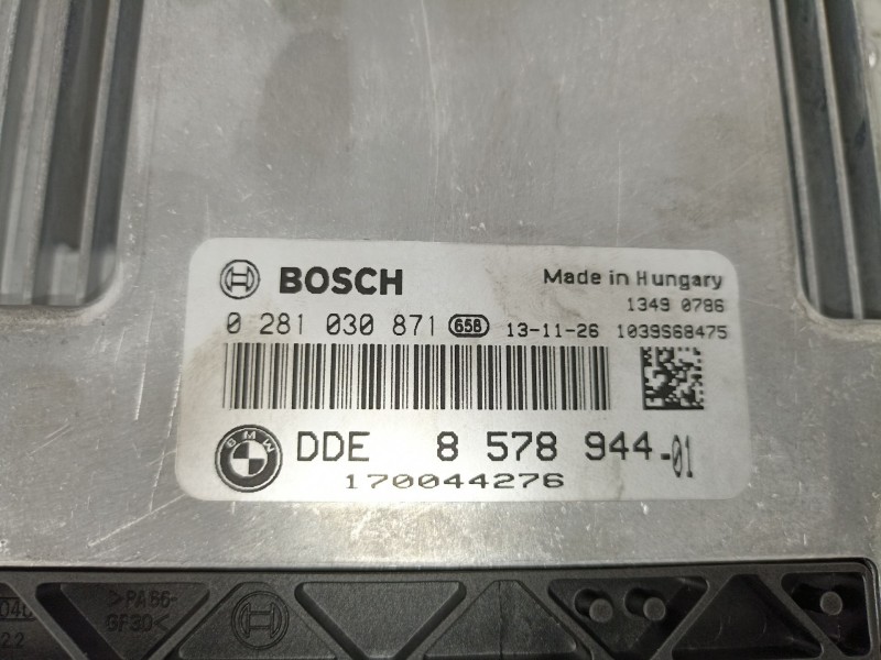 Recambio de centralita para bmw 320 f31 xdrive ranchera referencia OEM IAM 0281030871 170044276 