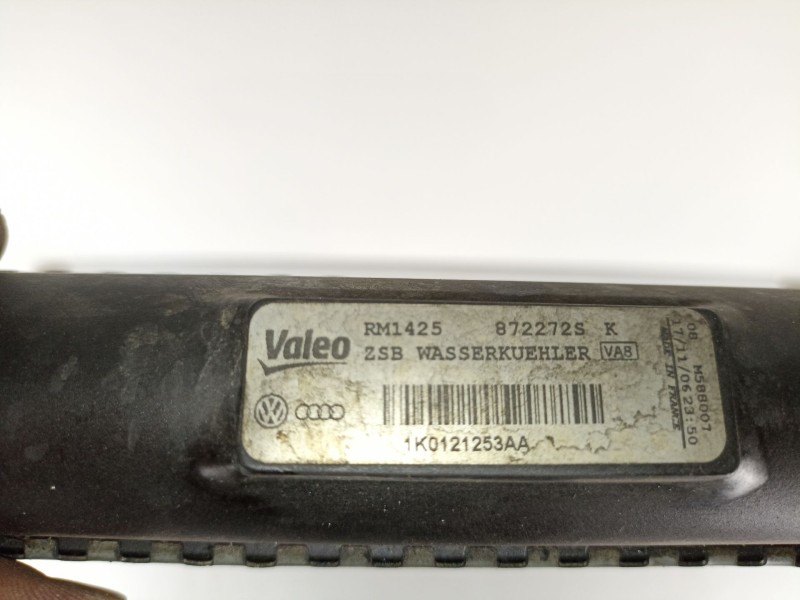 Recambio de radiador motor diesel para seat altea 1.9 tdi referencia OEM IAM 1K0121253AA  