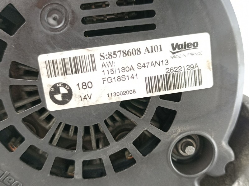 Recambio de alternador para bmw 320 f31 xdrive ranchera referencia OEM IAM 857860801  