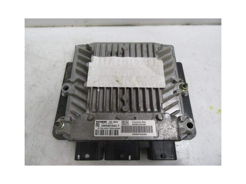 Recambio de centralita para peugeot 307 2.0 hdi referencia OEM IAM 9651942480 5WS40104CT 