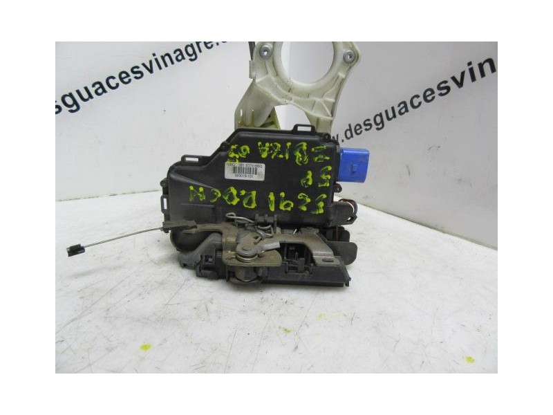 Recambio de cerradura pta. del. dch. : seat ibiza : 1.9 d (63,90cv) [2005] para seat ibiza 1.9 d referencia OEM IAM   