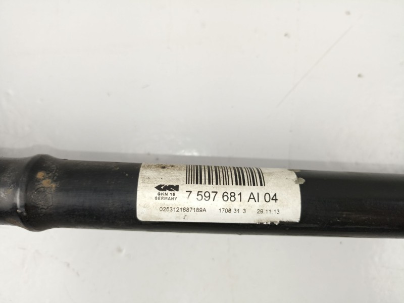 Recambio de transmision trasera izquierda para bmw 320 f31 xdrive ranchera referencia OEM IAM 7597681A104  