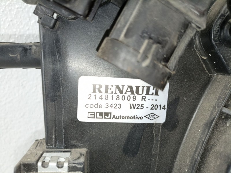 Recambio de electroventilador para dacia logan ii laureate referencia OEM IAM 214818009R  