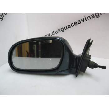 RETROVISOR IZQUIERDO MANUAL AZUL 