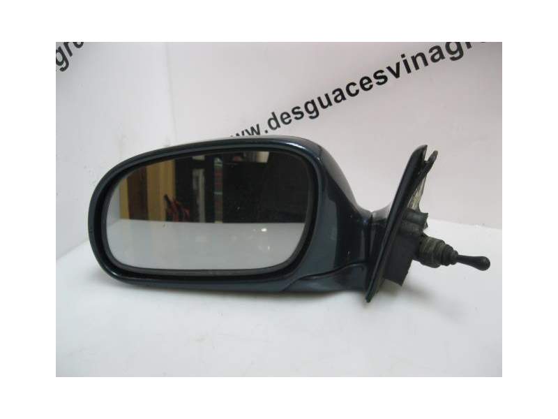 Recambio de retrovisor izquierdo para hyundai accent 1.3 g 4eh cupe referencia OEM IAM MANUAL AZUL  