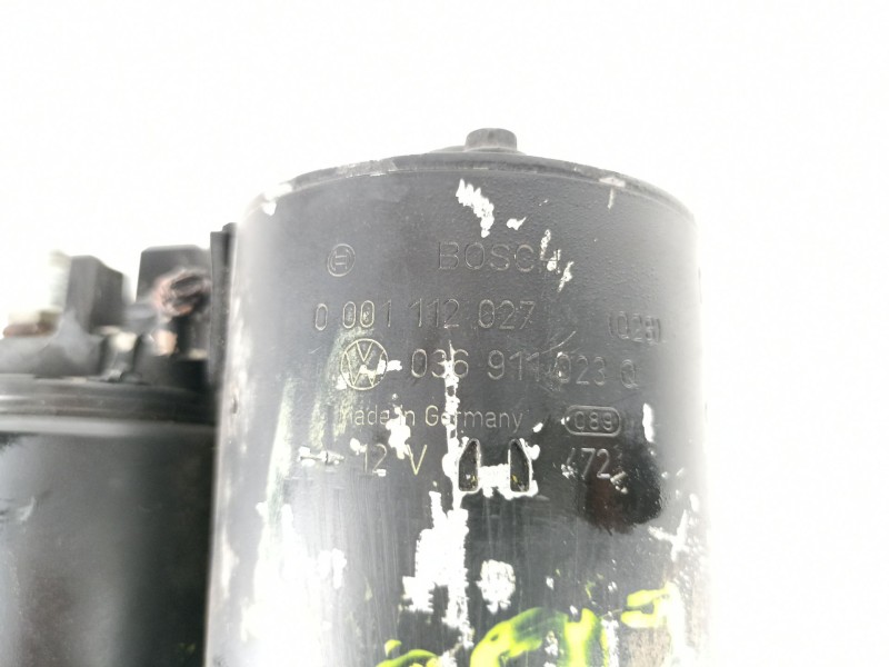 Recambio de motor arranque para volkswagen polo 1.3 g referencia OEM IAM 0001112027  