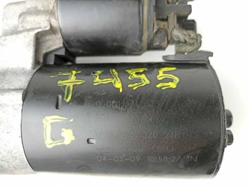 Recambio de motor arranque para seat leon 1.6 g referencia OEM IAM 0001121028 020911023 