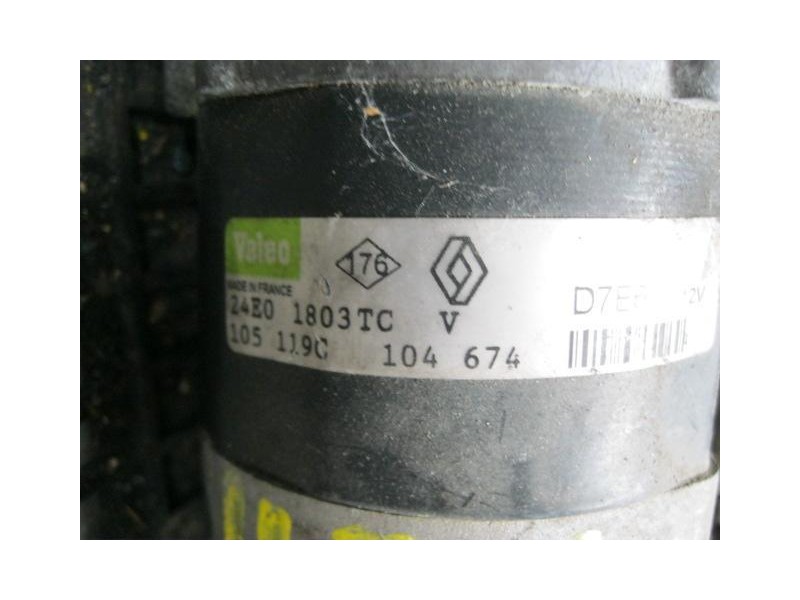 Recambio de motor arranque : renault megane : 1.6 16v g [2000] para renault megane 1.6 16v g referencia OEM IAM 24E01803TC-VALEO