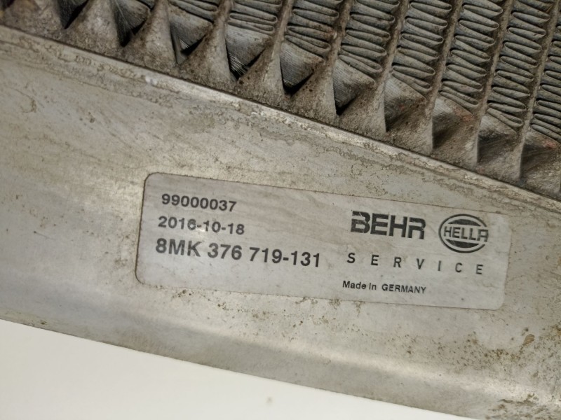 Recambio de radiador motor gasolina para bmw 630 3.0 g referencia OEM IAM 17117534914 5WK98084 