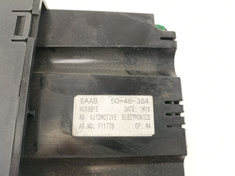 Recambio de mandos calefaccion aire para saab 9-3 2.0 g referencia OEM IAM 5048384  