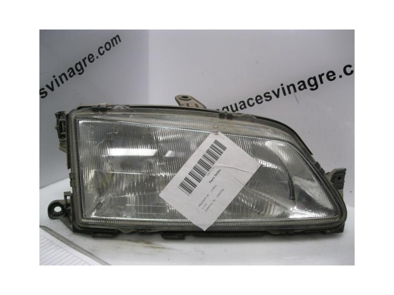 Recambio de faro dcho. : peugeot 306 : 1.4 g-kdx (74,8cv) [1994] para peugeot 306 1.4 g-kdx referencia OEM IAM CRISTAL  