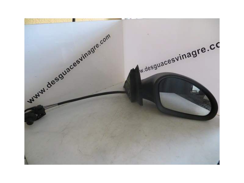 Recambio de retrovisor derecho para seat cordoba 1.9 sdi -asy referencia OEM IAM MANUAL NEGRO  