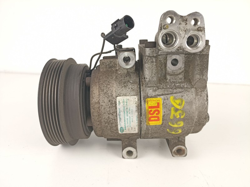 Recambio de compresor aire acondicionado para hyundai accent 1.5 td 3 cilindros referencia OEM IAM DYOA-02  