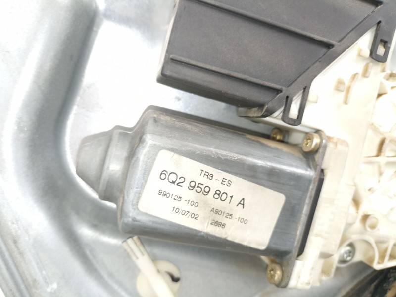 Recambio de elevalunas delantero derecho para seat ibiza 1.9 d referencia OEM IAM 6Q2959801A  