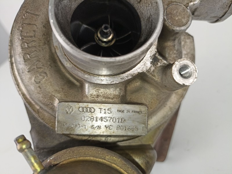 Recambio de turbo volkswagen passat 19 d 1z 8976cv 1995 para volkswagen passat 1.9 d 1z referencia OEM IAM 0281457010  