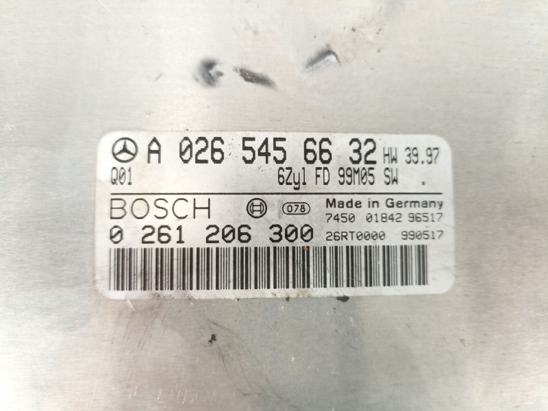 Recambio de centralita para m. benz ml 320 g-112942 163 referencia OEM IAM A026545632  