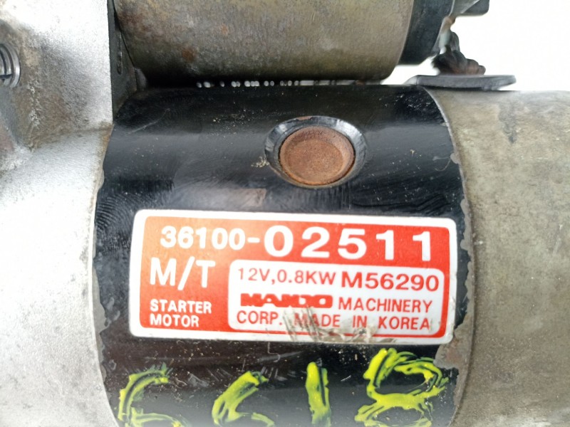 Recambio de motor arranque para hyundai atos 1.0 g referencia OEM IAM 3610002511 M56290 