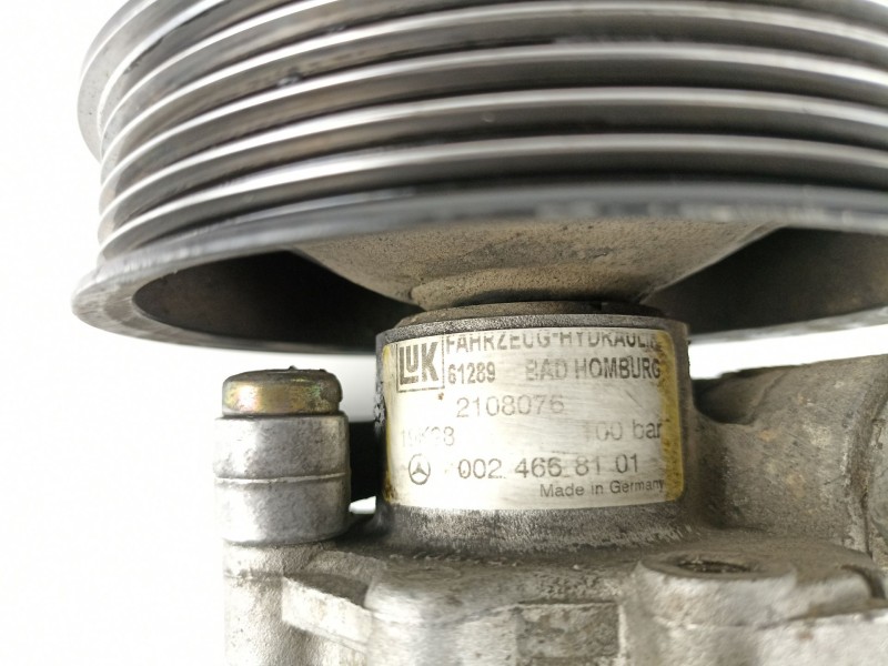Recambio de bomba direccion para m. benz ml 320 g-112942 163 referencia OEM IAM A0024668101  