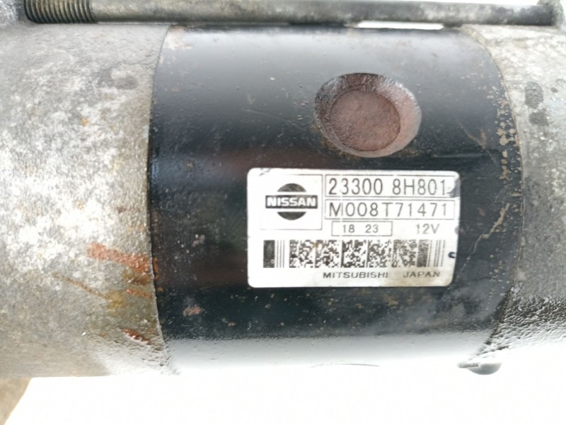 Recambio de motor arranque para nissan x-trail 2.2 td referencia OEM IAM 233008H801 M008T71471 