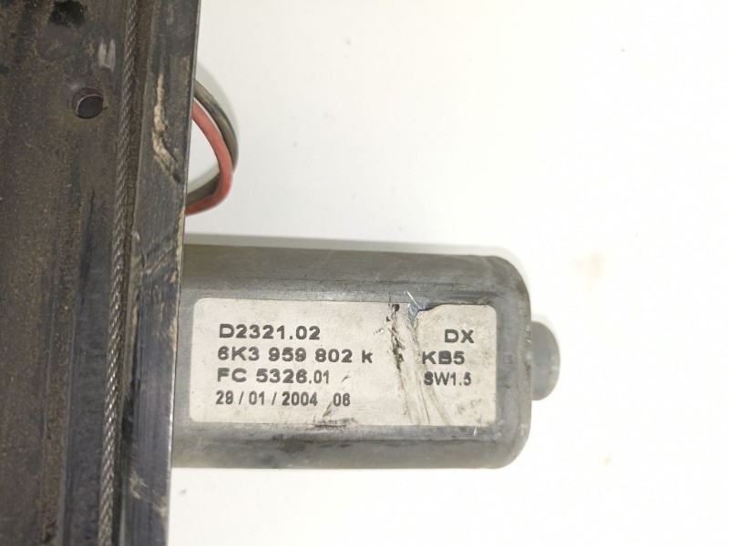 Recambio de elevalunas delantero derecho para opel astra 1.7 cdti referencia OEM IAM 6207116 851795 