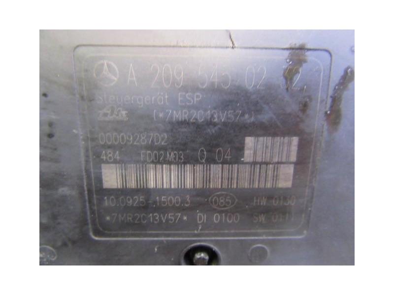 Recambio de abs : m. benz c 220 : 2.2 cdi (142,76cv) 3p [2002] para m. benz c 220 2.2 cdi referencia OEM IAM A2095450232  